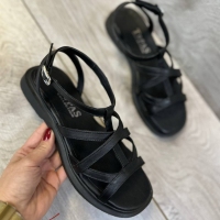 158873 Женские кожаные босоножки (босоніжки натуральна шкіра) Topas™ оптом от производителя обув