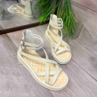 158936 Женские кожаные босоножки (босоніжки натуральна шкіра) Topas™ оптом от производителя обув