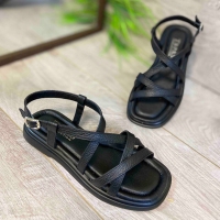 158912 Женские кожаные сабо (жиноче взуття натуральная шкіра)Topas™ оптом от производителя обуви