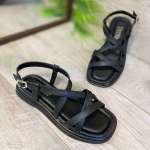 158912 Женские кожаные сабо (жиноче взуття натуральная шкіра)Topas™ оптом от производителя обуви