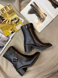 158189 Жіночі шкіряні черевики (женские ботинки натуральная кожа , замша )Topas™ оптом від виробн