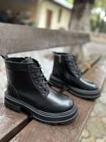 158502 Жіночі шкіряні черевики (женские ботинки натуральная кожа , замша )Topas™ оптом від виробн