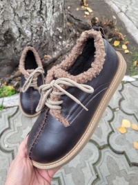 158311 Жіночі шкіряні черевики (женские ботинки натуральная кожа , замша )Topas™ оптом від виробн