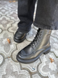 158328 Жіночі шкіряні черевики (женские ботинки натуральная кожа , замша )Topas™ оптом від виробн 158328