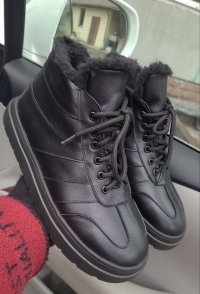 158298 Жіночі шкіряні черевики (женские ботинки натуральная кожа , замша )Topas™ оптом від виробн