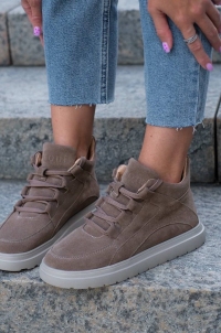 158300 Жіночі шкіряні черевики (женские ботинки натуральная кожа , замша )Topas™ оптом від виробн