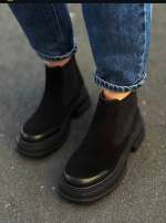 158314 Жіночі шкіряні черевики (женские ботинки натуральная кожа , замша )Topas™ оптом від виробн