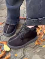 158493 Жіночі шкіряні черевики (женские ботинки натуральная кожа , замша )Topas™ оптом від виробн