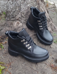 158339 Жіночі шкіряні черевики (женские ботинки натуральная кожа , замша )Topas™ оптом від виробн 158339