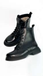 158487 Жіночі шкіряні черевики (женские ботинки натуральная кожа , замша )Topas™ оптом від виробн