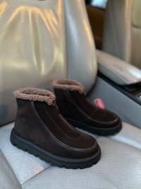 158444 Жіночі шкіряні черевики (женские ботинки натуральная кожа , замша )Topas™ оптом від виробн 158444