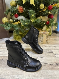 158441 Жіночі шкіряні черевики (женские ботинки натуральная кожа , замша )Topas™ оптом від виробн 158441