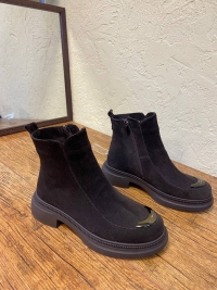 158478 Жіночі шкіряні черевики (женские ботинки натуральная кожа , замша )Topas™ оптом від виробн 158478