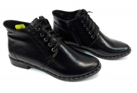 100055 Женские кожаные ботинки Topas™ оптом от производителя