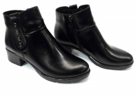 100131 Женские кожаные ботинки Topas™ оптом от производителя 100131