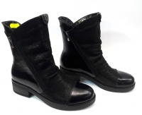100145 Женские кожаные ботинки Topas™ оптом от производителя 100145