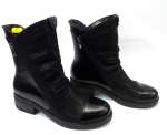 100145 Женские кожаные ботинки Topas™ оптом от производителя