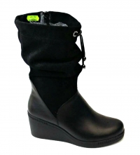 109528 Женские кожаные сапоги Topas™ оптом от производителя обуви