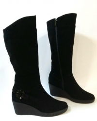 127874 Женские кожаные сапоги Topas™ оптом от производителя обуви