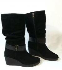 127875 Женские кожаные сапоги Topas™ оптом от производителя обуви