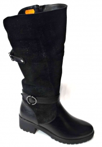 109877 Женские кожаные сапоги Topas™ оптом от производителя обуви