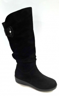110514 Женские кожаные сапоги Topas™ оптом от производителя обуви