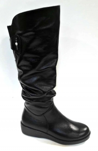 110515 Женские кожаные сапоги Topas™ оптом от производителя обуви