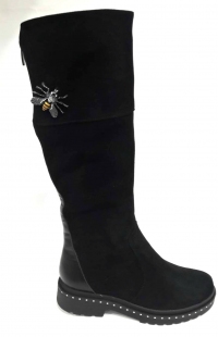 115329 Женские кожаные сапоги Topas™ оптом от производителя обуви