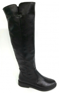 110526 Женские кожаные ботфорты Topas™ оптом от производителя обуви 110526