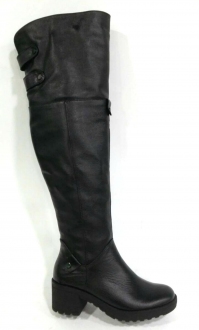 110530 Женские кожаные ботфорты Topas™ оптом от производителя обуви 110530