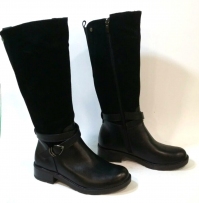 130356 Женские кожаные сапоги Topas™ оптом от производителя обуви