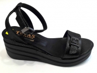 123654 Женские кожаные босоножки Topas™ оптом от производителя обуви
