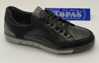 133876 Мужские кожаные туфли фабрика Topas