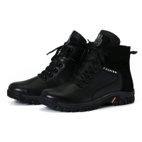 140204 Мужские кожаные ботинки,сапоги Topas™ оптом от производителя обуви