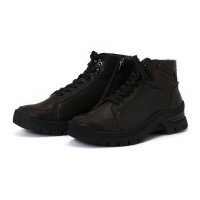 140214 Мужские кожаные ботинки,сапоги Topas™ оптом от производителя обуви