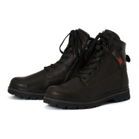 140222 Мужские кожаные ботинки,сапоги Topas™ оптом от производителя обуви