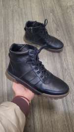 153723 Мужские кожаные ботинки,сапоги Topas™ оптом от производителя обуви