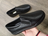 144577 Мужские кожаные туфли фабрика Topas оптом от производителя