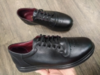 144580 Мужские кожаные туфли фабрика Topas оптом от производителя
