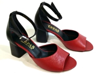 122207 Женские кожаные босоножки Topas™ оптом от производителя обуви 122207