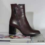 140417 Женские кожаные ботинки LEEX оптом Днепр