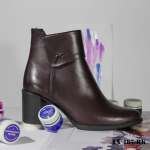 140421 Женские кожаные ботинки LEEX оптом Днепр