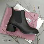 143017 Женские кожаные ботинки LEEX оптом Днепр