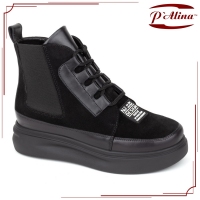 150910 Ботинки кожаные женские PALINA™ оптом от производителя в Днепропетровске