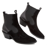 158684 Харківські жіночі черевики (ботинки) LIVI натуральна шкіра 158684