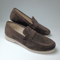 158674 Жіночі шкіряні лофери LAVY оптом (лоферы) 158674