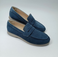 158879 Жіночі шкіряні лофери LAVY оптом (лоферы)