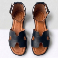 158886 Шкіряні жіночі босоніжки Natali Stile опт Дніпро 