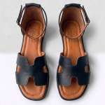 158886 Шкіряні жіночі босоніжки Natali Stile опт Дніпро 