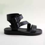 158894 Шкіряні жіночі босоніжки Natali Stile опт Дніпро 